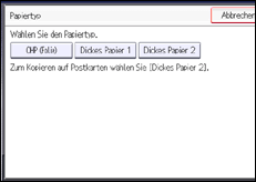 Abbildung Bedienfeld-Display
