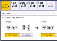 Abbildung Bedienfeld-Display