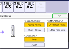 Abbildung Bedienfeld-Display