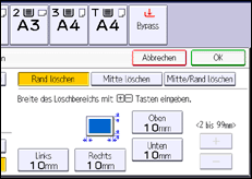 Abbildung Bedienfeld-Display