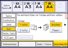 Abbildung Bedienfeld-Display