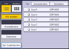 Abbildung Bedienfeld-Display