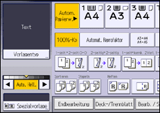 Abbildung Bedienfeld-Display