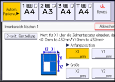 Abbildung Bedienfeld-Display