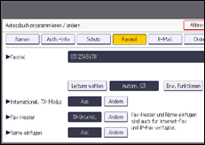 Abbildung Bedienfeld-Display