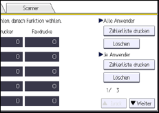 Abbildung Bedienfeld-Display