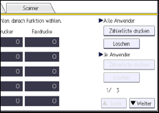 Abbildung Bedienfeld-Display