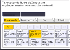 Abbildung Bedienfeld-Display