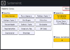 Abbildung Bedienfeld-Display