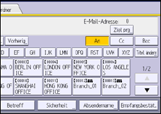 Abbildung Bedienfeld-Display