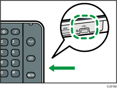 Abbildung des Steckplatzes