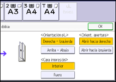 Ilustración de la pantalla panel de mandos
