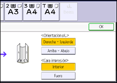 Ilustración de la pantalla panel de mandos