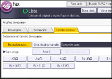 Ilustración de la pantalla panel de mandos