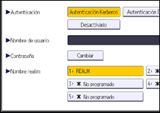 Ilustración de la pantalla panel de mandos