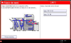Ilustración de la pantalla panel de mandos