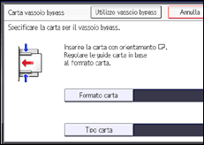 Illustrazione schermata pannello di controllo
