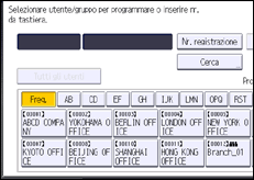 Illustrazione schermata pannello di controllo
