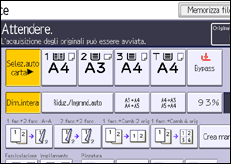 Illustrazione schermata pannello di controllo