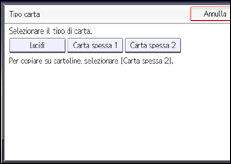 Illustrazione schermata pannello di controllo