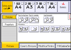 Illustrazione schermata pannello di controllo