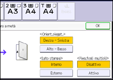 Illustrazione schermata pannello di controllo