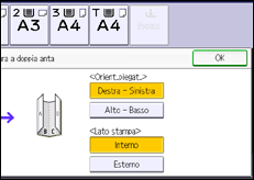 Illustrazione schermata pannello di controllo