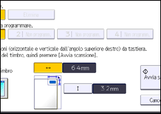 Illustrazione schermata pannello di controllo