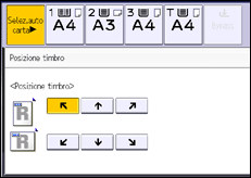 Illustrazione schermata pannello di controllo