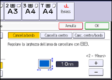 Illustrazione schermata pannello di controllo