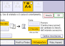 Illustrazione schermata pannello di controllo