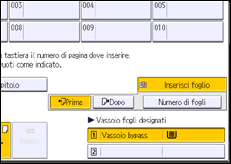 Illustrazione schermata pannello di controllo