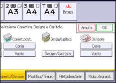 Illustrazione schermata pannello di controllo