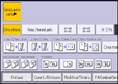 Illustrazione schermata pannello di controllo