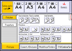 Illustrazione schermata pannello di controllo