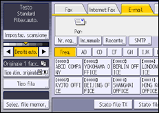 Illustrazione schermata pannello di controllo