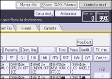Illustrazione schermata pannello di controllo