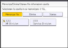 Illustrazione schermata pannello di controllo