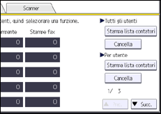 Illustrazione schermata pannello di controllo