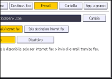 Illustrazione schermata pannello di controllo
