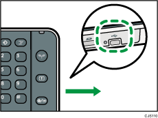 Illustrazione dello slot per supporti