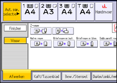 Schermafbeelding bedieningspaneel