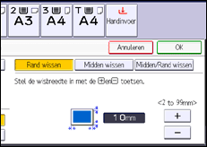 Schermafbeelding bedieningspaneel
