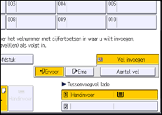 Schermafbeelding bedieningspaneel