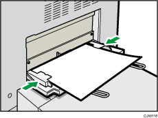 Illustratie van de handinvoer