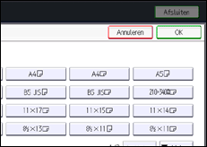 Schermafbeelding bedieningspaneel