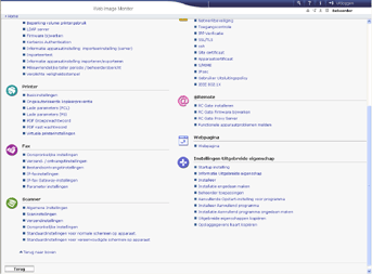 Webbrowser-schermillustratie