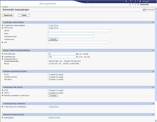 Webbrowser-schermillustratie