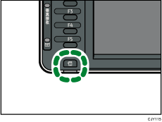 使用者工具／計數器鍵說明圖