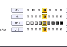 操作面板畫面說明圖